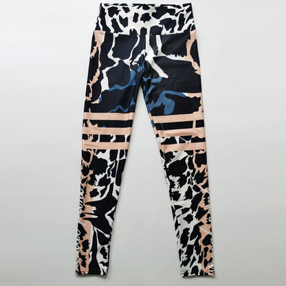 Sports Women Leopard Print Yoga Pants